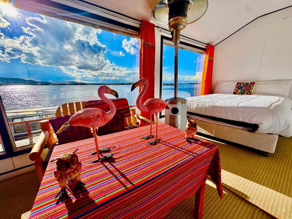 Patio, Bed, Natural landscape, View (from property/room), Balcony/Terrace, Photo of the whole room, Bedroom