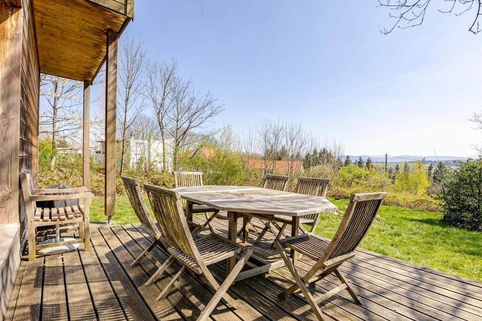 Ecolodge contemporain nature et vue House in Grand Est