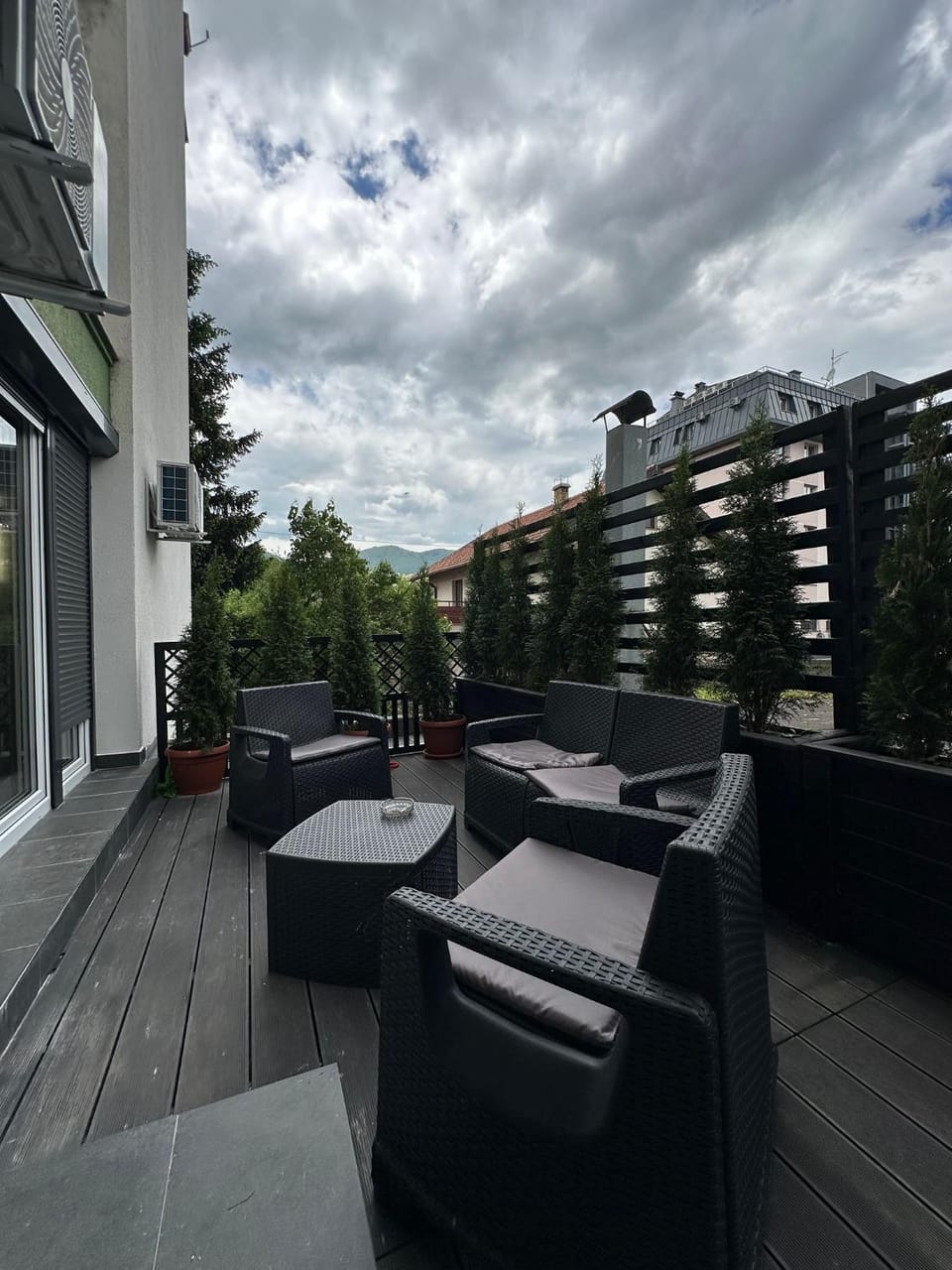 View (from property/room), Balcony/Terrace, Seating area