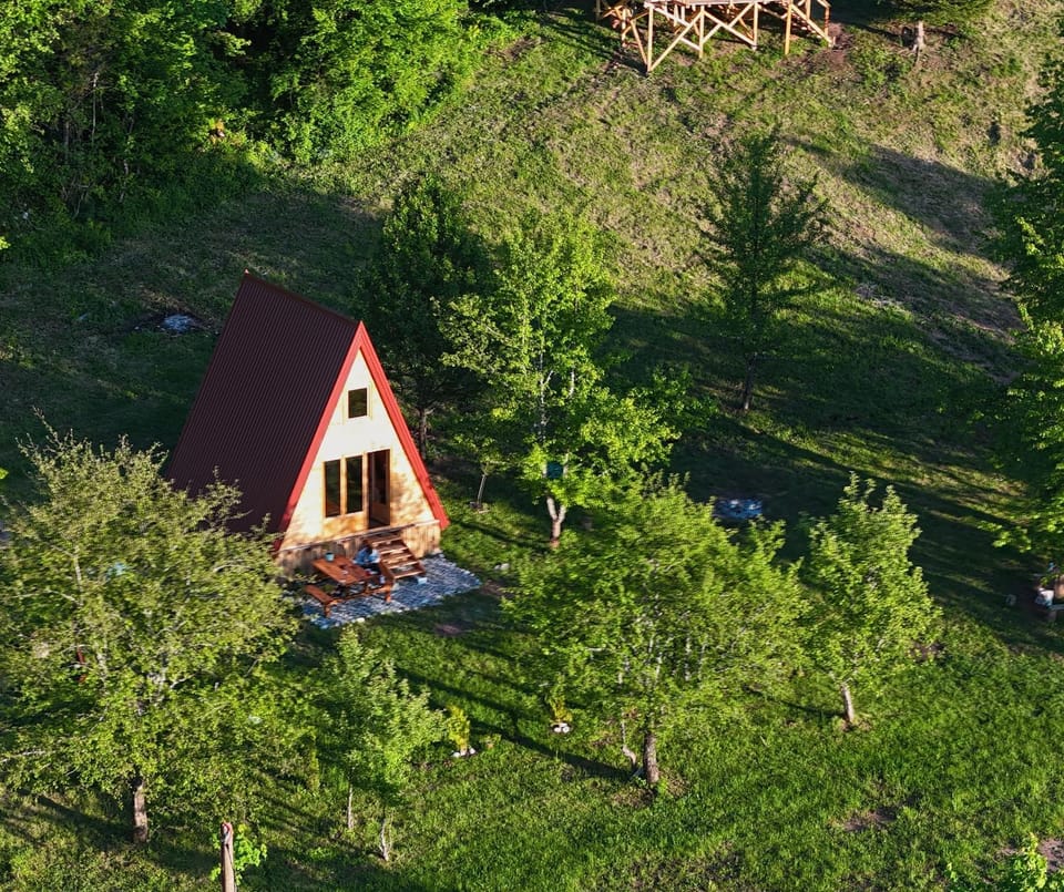 Property building, Garden view