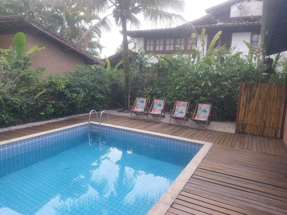 Casa na praia de Itamambuca na cidade de Ubatuba House in State of São Paulo