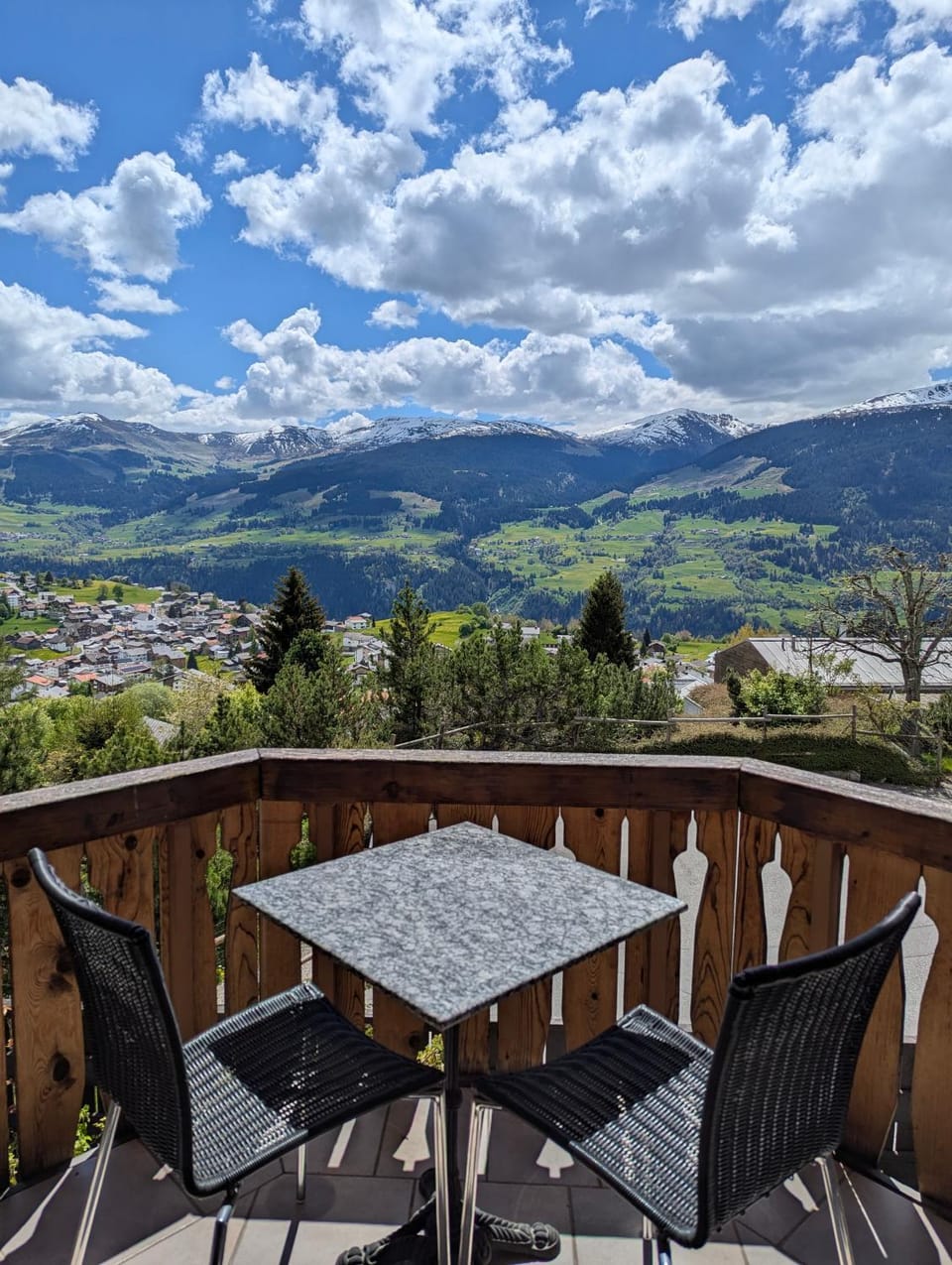 Natural landscape, Balcony/Terrace, Mountain view