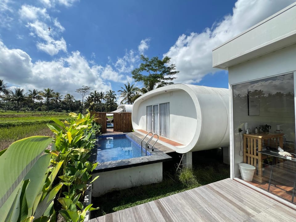 Natural landscape, Pool view, Swimming pool