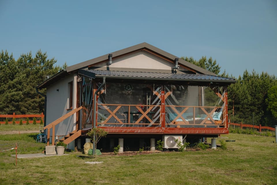 Ranczo KUFLANDIA Średnia Huta House in Poland