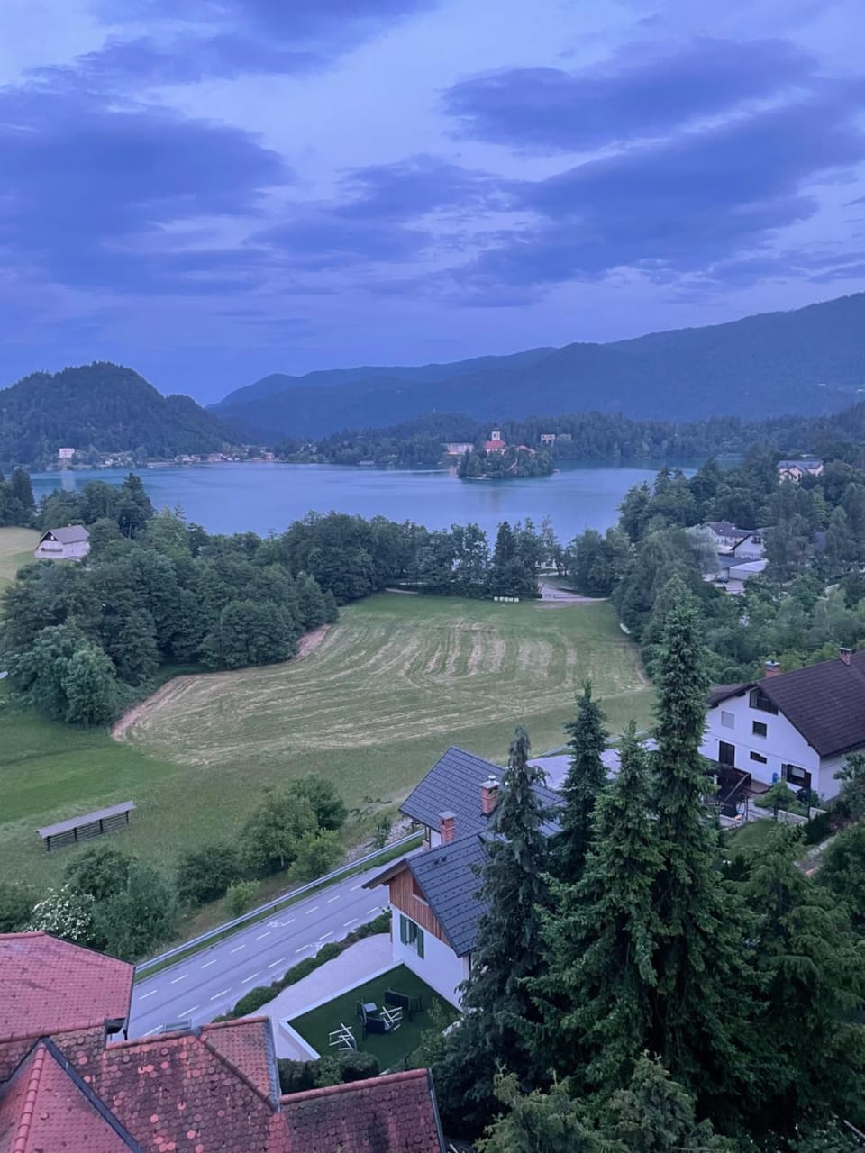 Natural landscape, Lake view