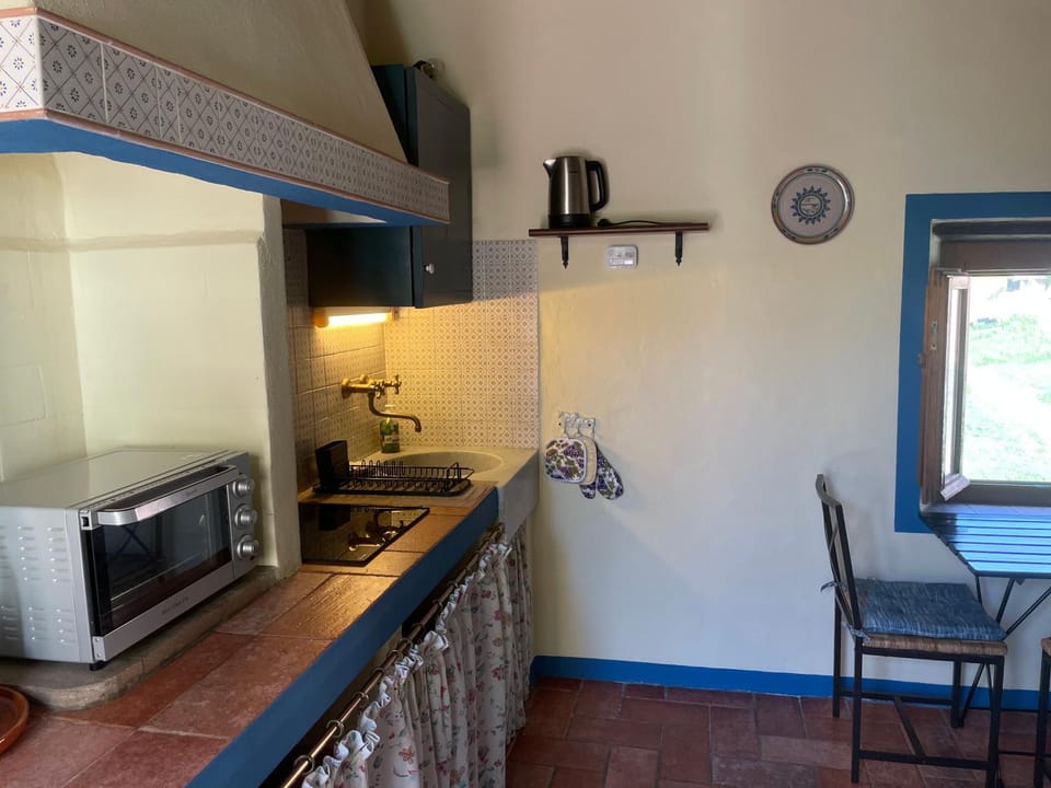 Kitchen or kitchenette, Dining area, oven, stove