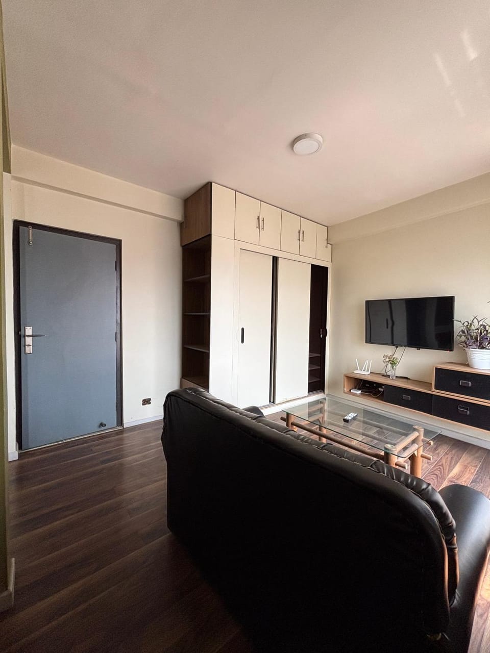 TV and multimedia, Living room, Seating area, wardrobe