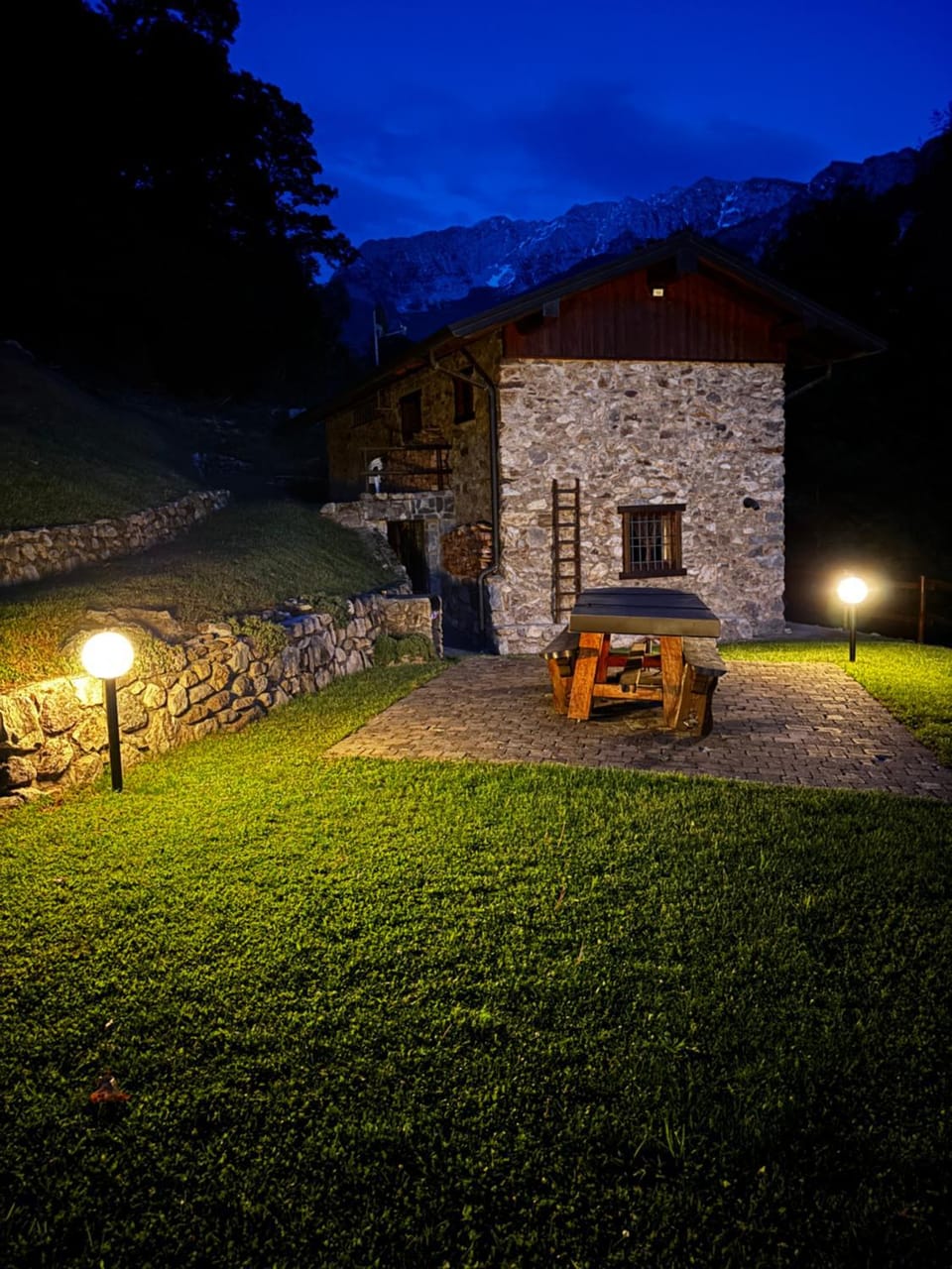 Property building, Garden
