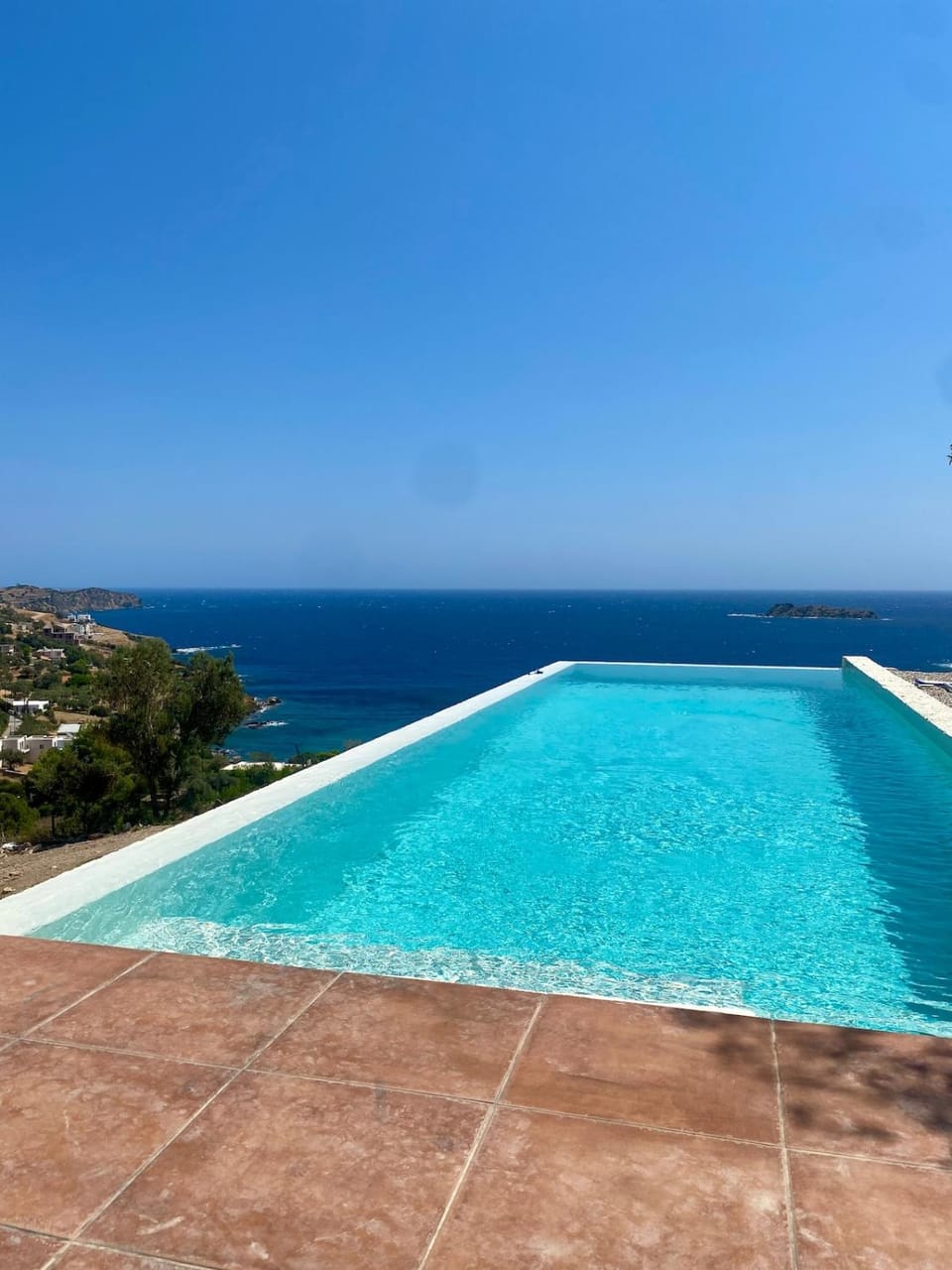 Natural landscape, Pool view, Sea view, Swimming pool