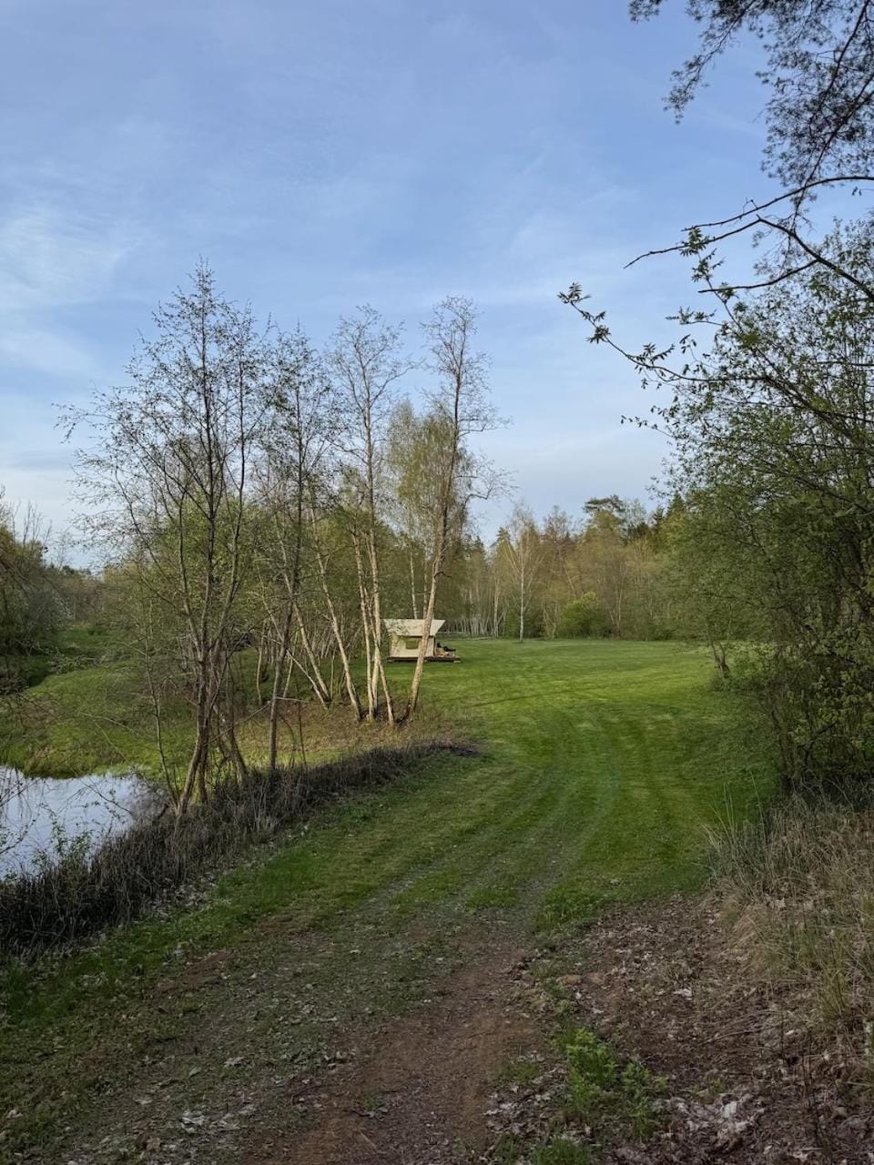 Spring, Day, Natural landscape, River view