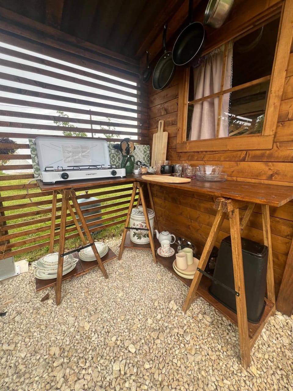 Cabane Feuille - Glamping on a vineyard - Wooden Cabin Cabin in Nouvelle-Aquitaine