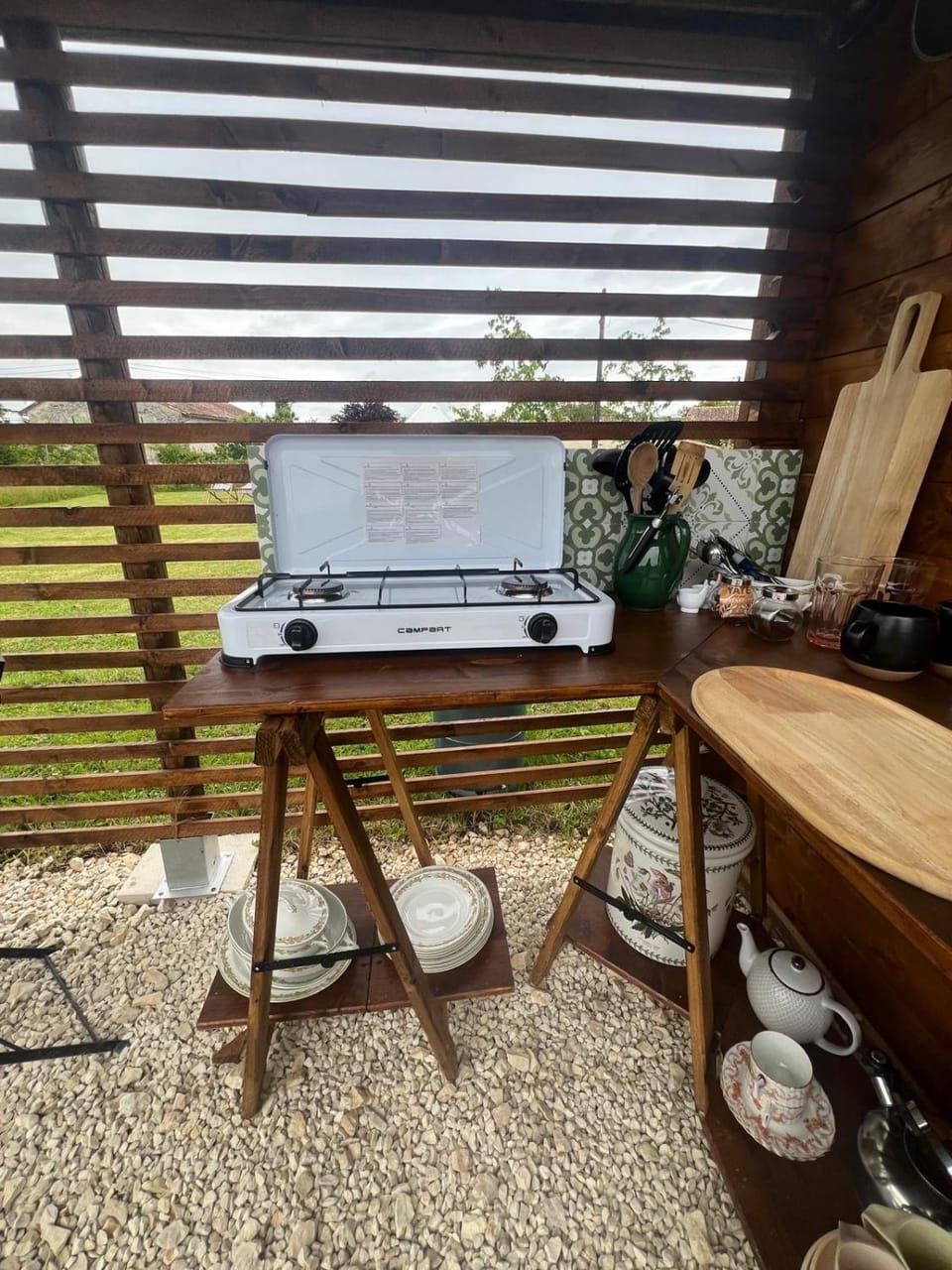 Cabane Feuille - Glamping on a vineyard - Wooden Cabin Cabin in Nouvelle-Aquitaine