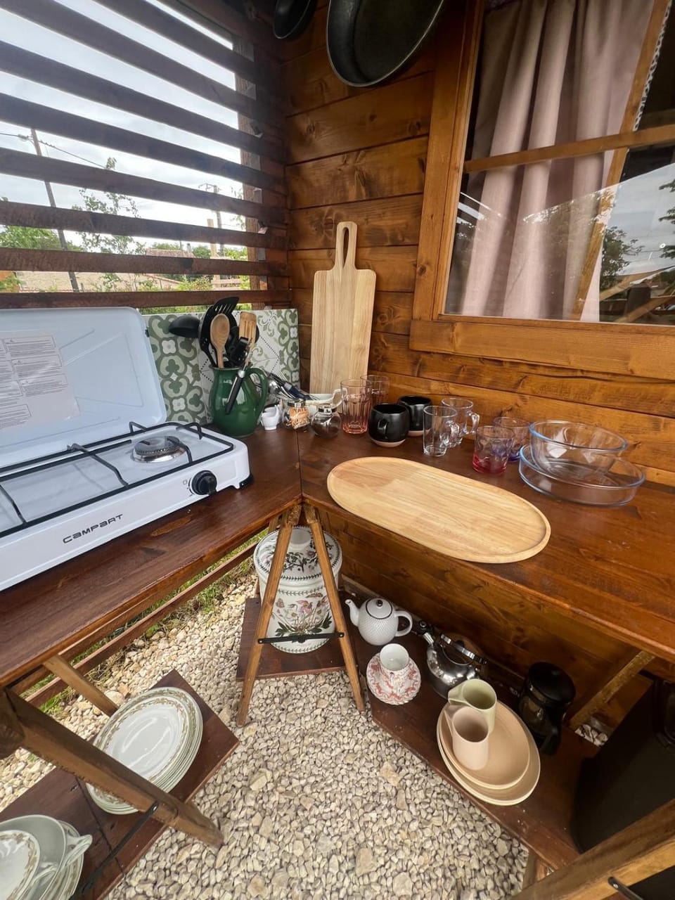 Cabane Feuille - Glamping on a vineyard - Wooden Cabin Cabin in Nouvelle-Aquitaine