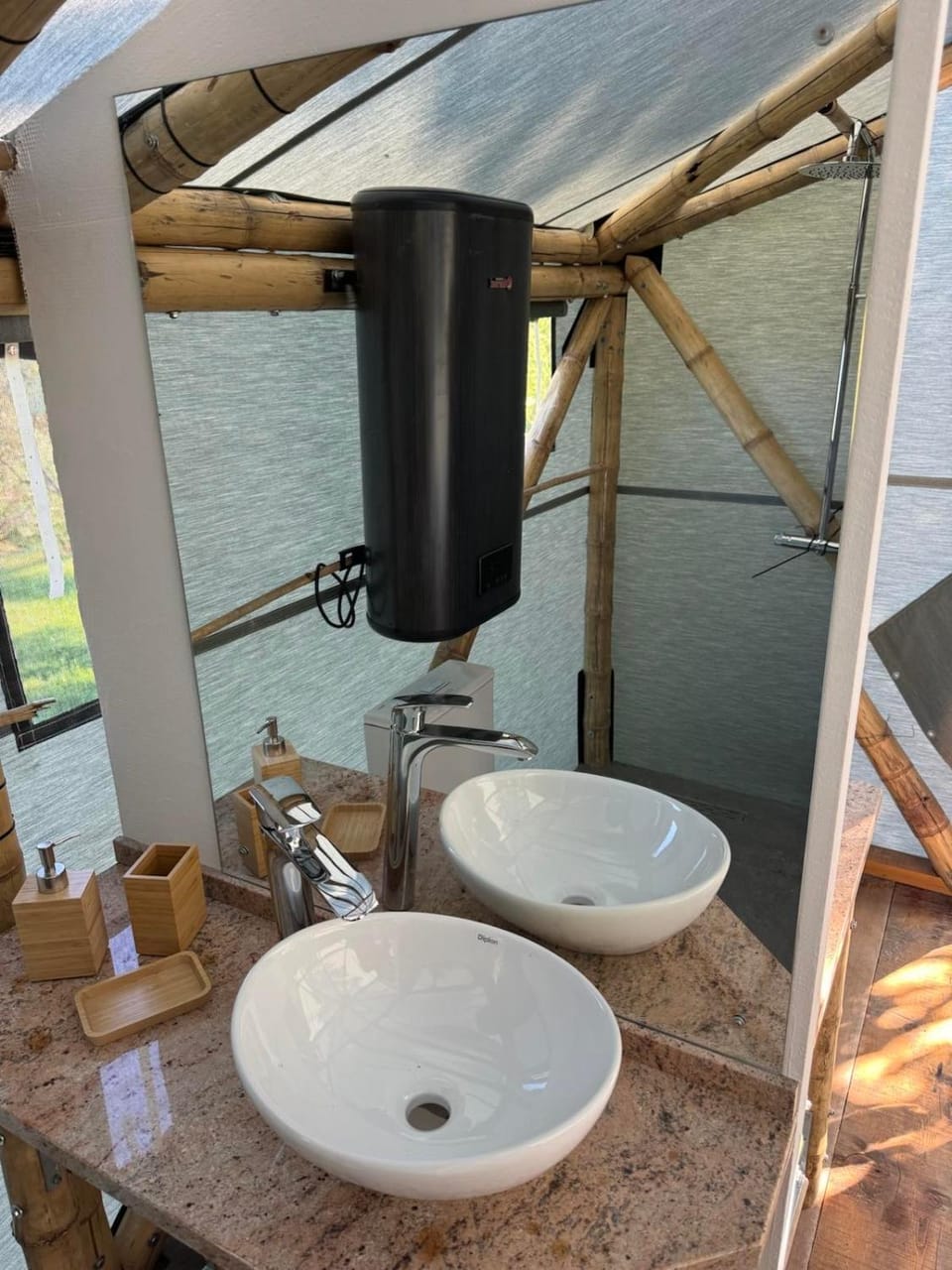 Bamboo glamping Luxury tent in Budva Municipality