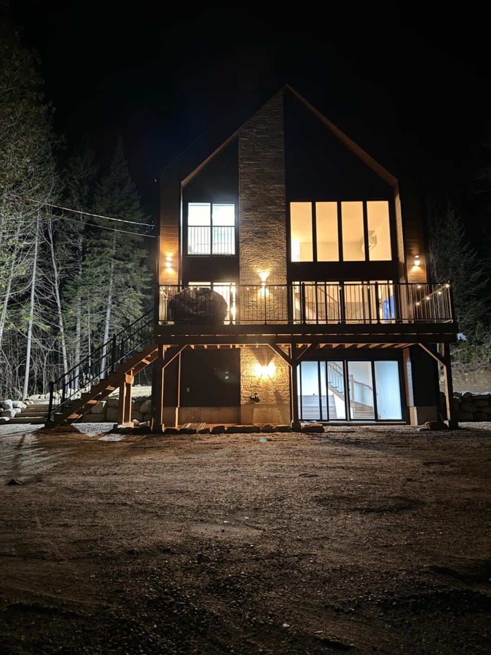 Property building, Night