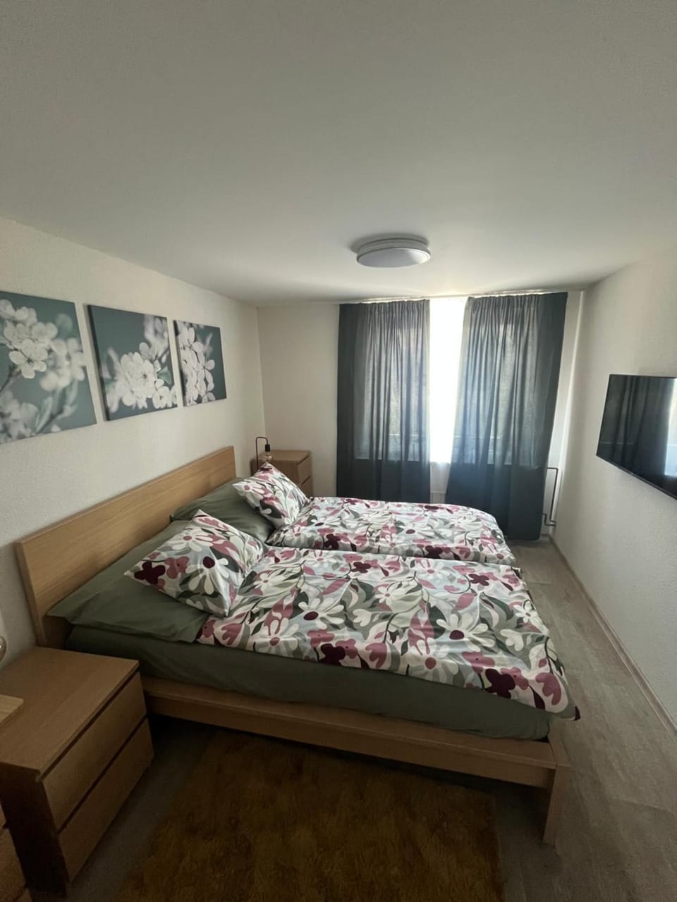 Bed, TV and multimedia, Bedroom