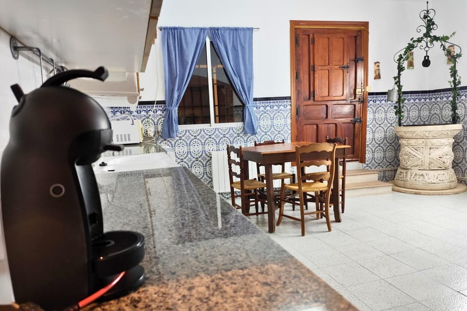 Kitchen or kitchenette, stove, kitchen