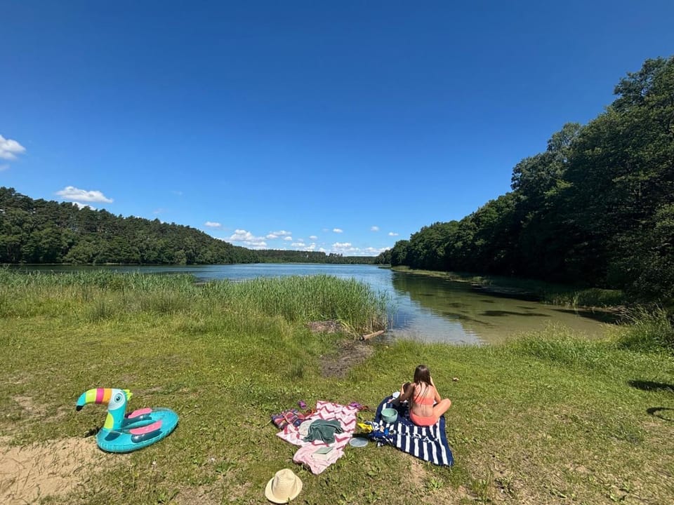 Natural landscape, Lake view