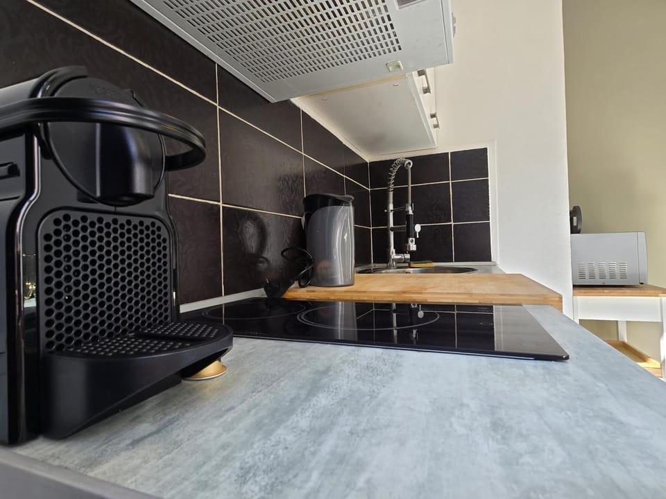 Charmant appartement chambre, cuisine et salle de bain avec balcon sur Jardin Massey Apartment in Occitanie