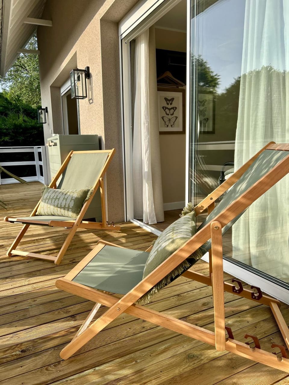 Balcony/Terrace, sunbed