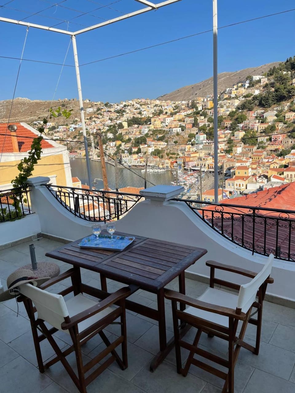 Patio, Day, Natural landscape, View (from property/room), Balcony/Terrace, Dining area, Mountain view
