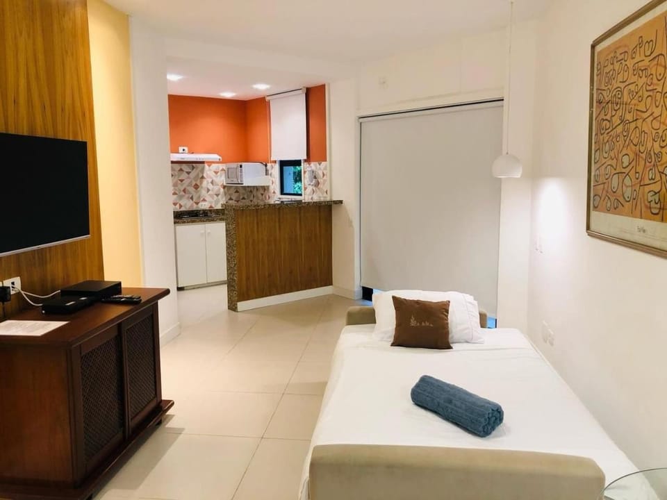 Caminhe p a Praia de Copa, vista p montanha, com piscina e sauna Apartment in Rio de Janeiro