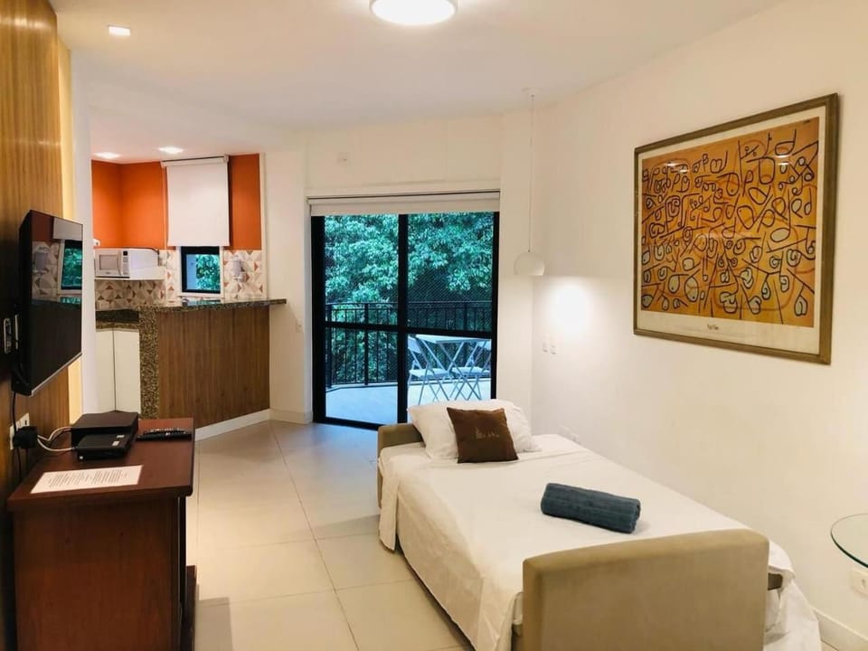 Caminhe p a Praia de Copa, vista p montanha, com piscina e sauna Apartment in Rio de Janeiro