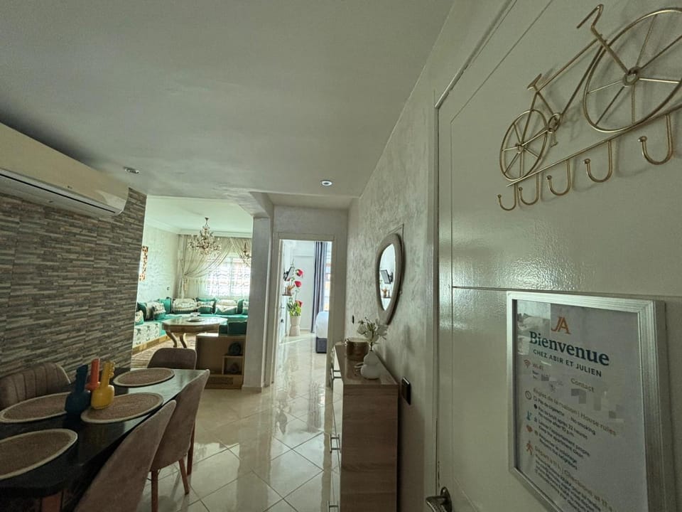 Chez A&J, appartement climatisé, proche du Stade de Rabat Apartment in Rabat-Salé-Kénitra