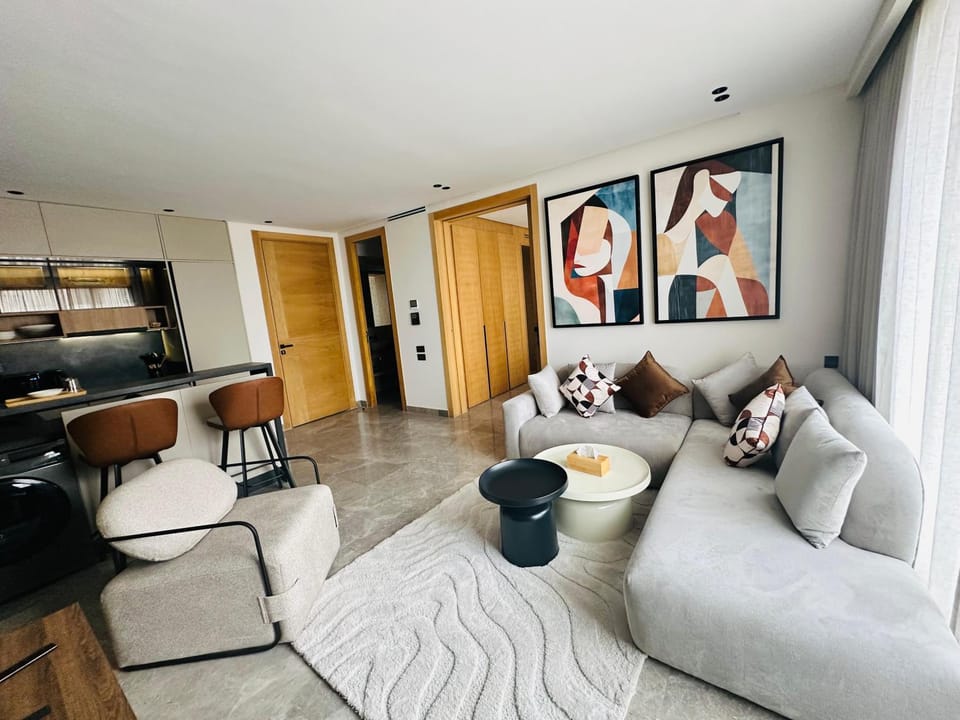 Premium Stay - Opale Seaside Beachfront Apartment in Casablanca