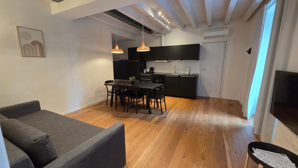 TV and multimedia, Kitchen or kitchenette, Living room, Seating area, Dining area, minibar, air conditioner