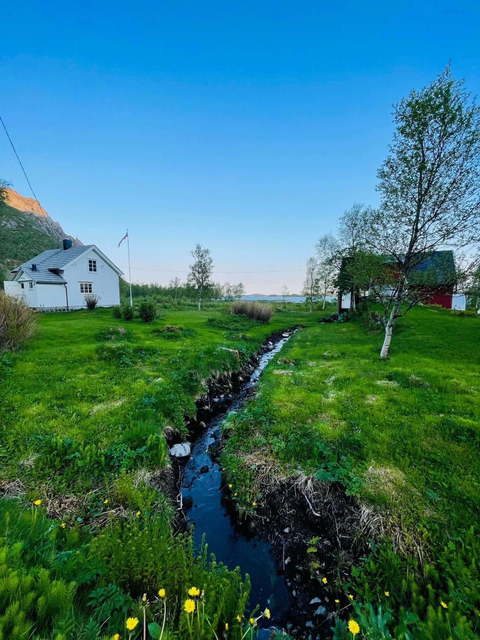 Lofoten view Skokkelvika House in Lofoten