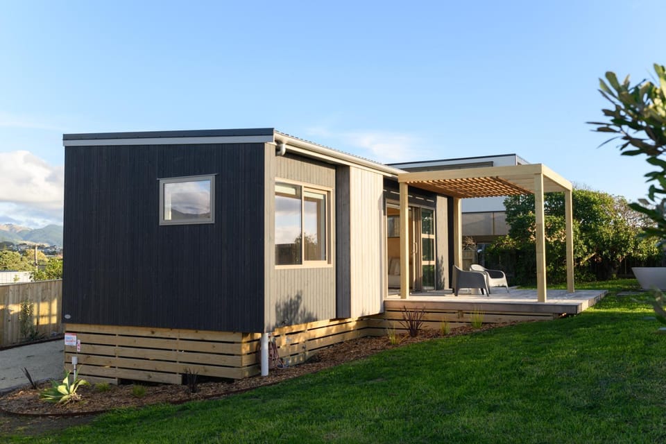 Old Beach Pods, Te Moana House in Wellington Region