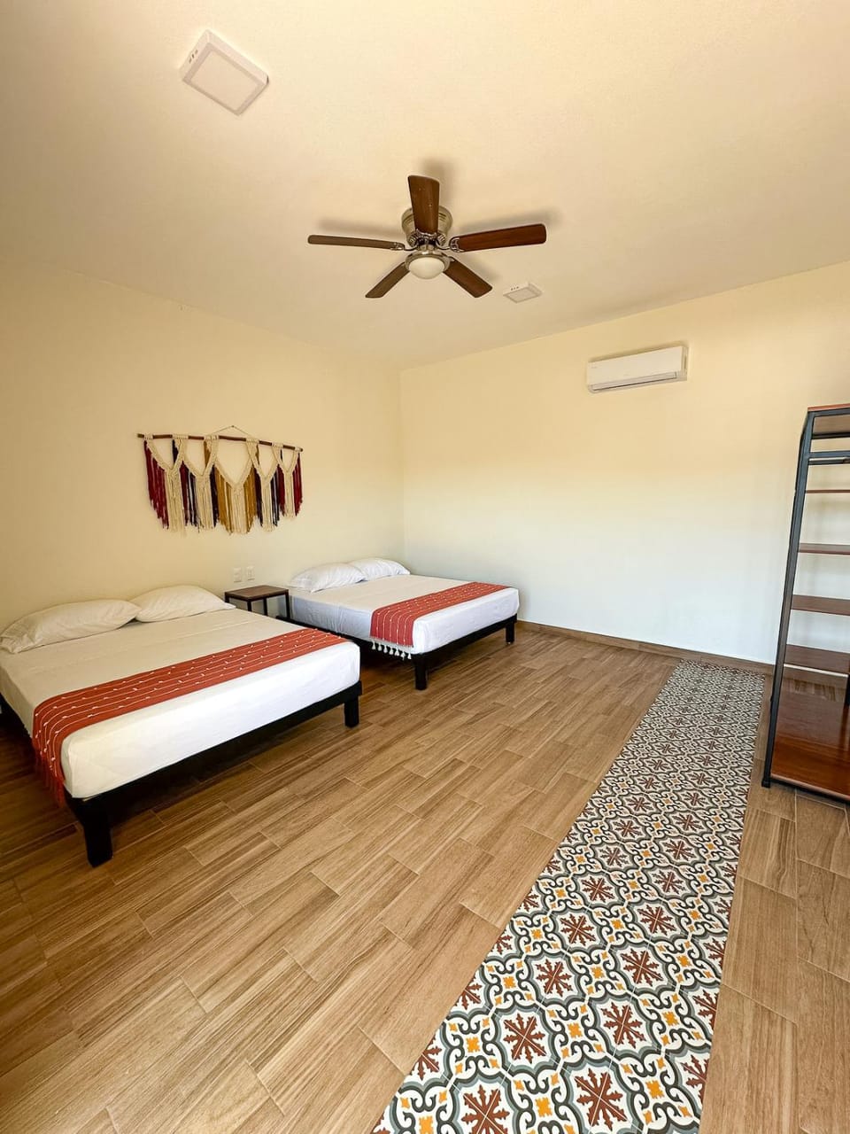Photo of the whole room, Bedroom, air conditioner