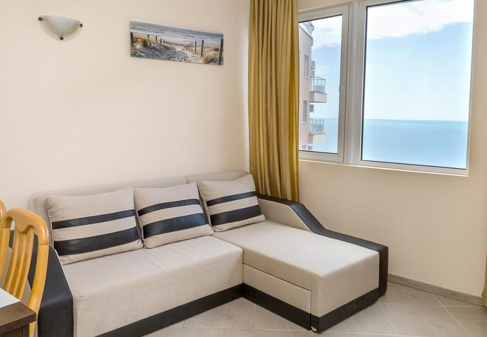 Natural landscape, Living room, Seating area, Sea view