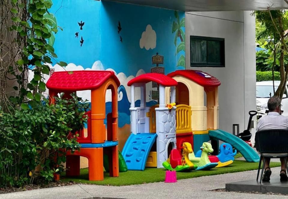 Children play ground, children