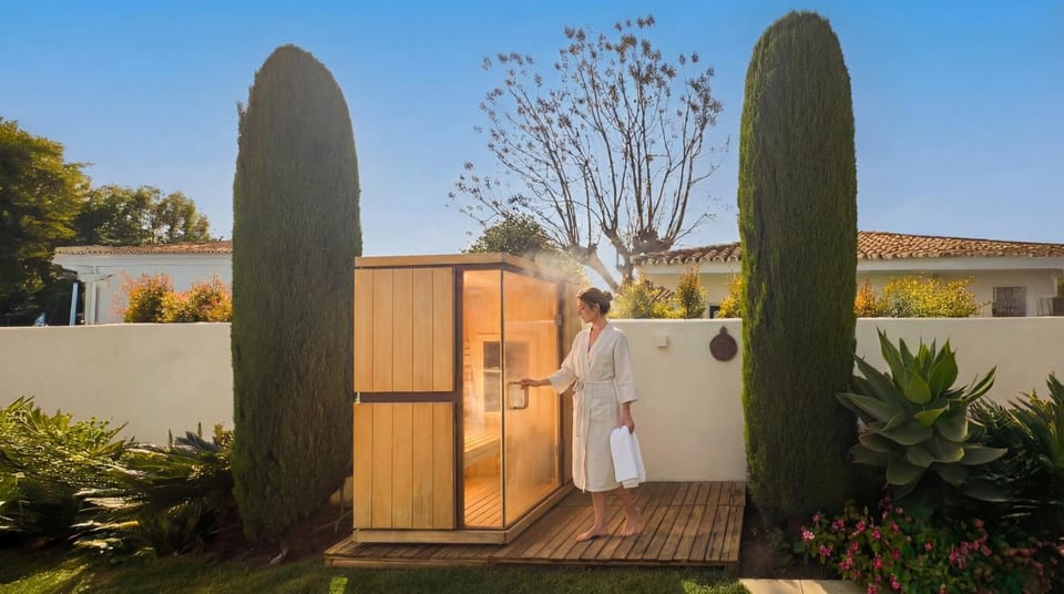 Garden, Sauna
