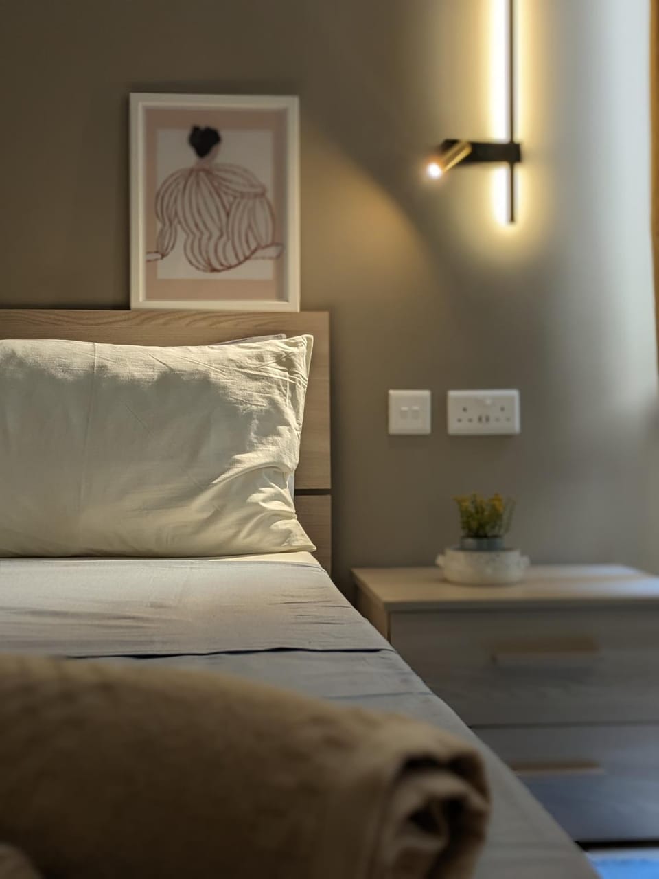 Bed, Bedroom