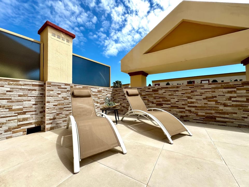 Patio, Day, Balcony/Terrace, Balcony/Terrace, Seating area, sunbed