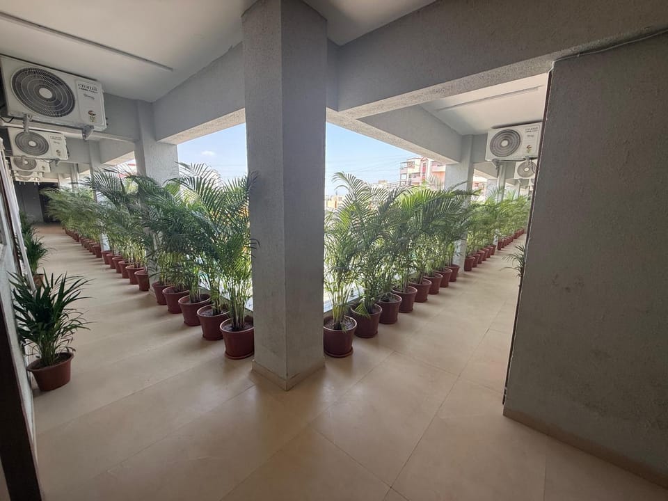 Lobby or reception, Garden view