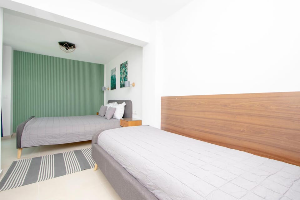 Photo of the whole room, Bedroom