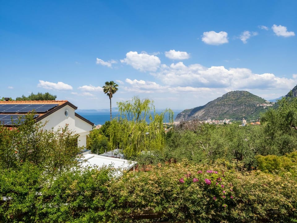 Spring, Natural landscape, Mountain view, Sea view