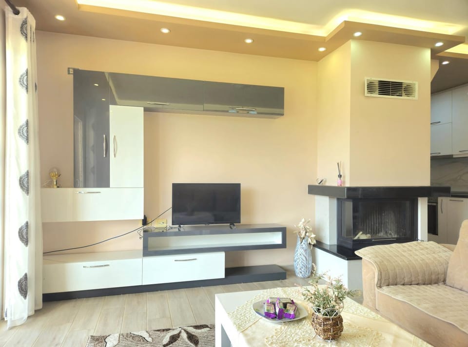 TV and multimedia, Living room, fireplace