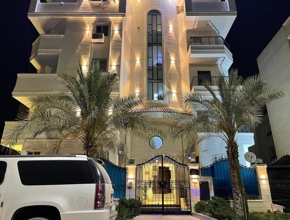 Property building, Night, Location, Parking