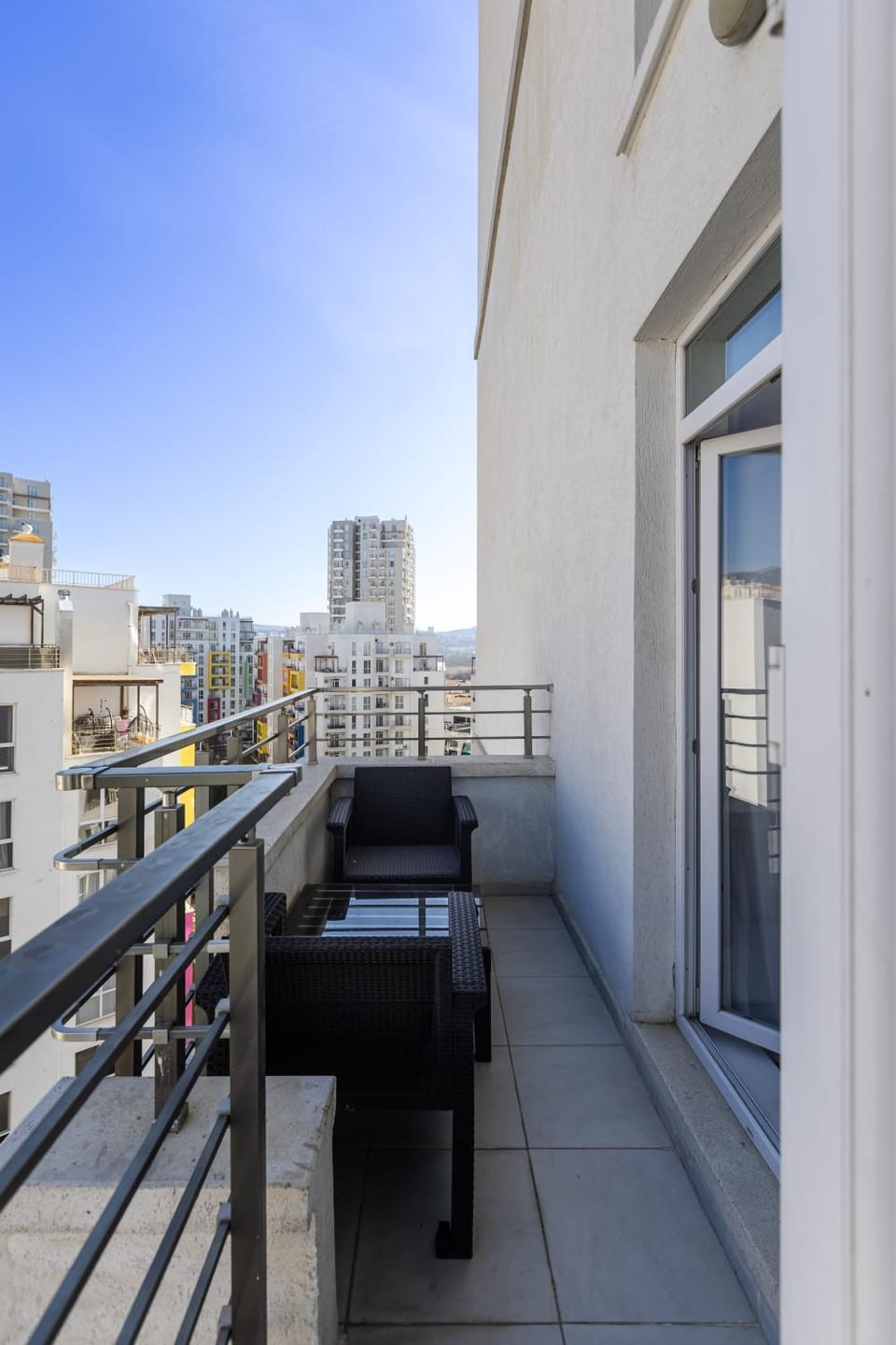 Property building, Patio, Day, View (from property/room), Balcony/Terrace