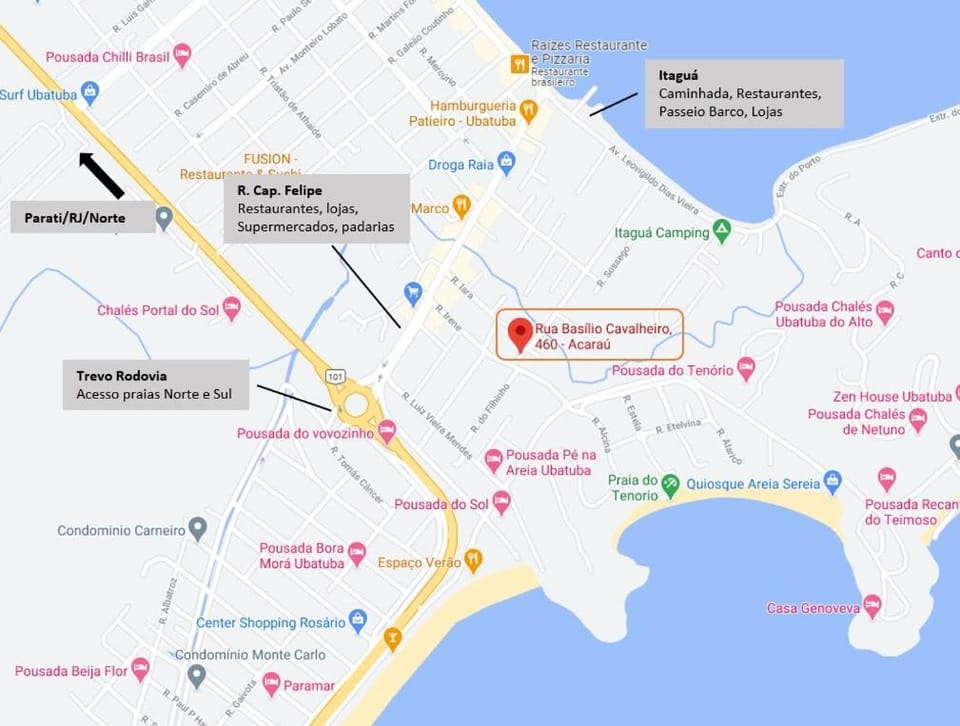 Cobertura linda a 6 min Praia Tenório em Ubatuba Apartment in Ubatuba