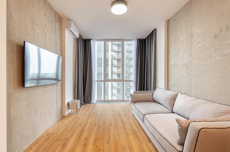 TV and multimedia, Living room, Seating area, air conditioner