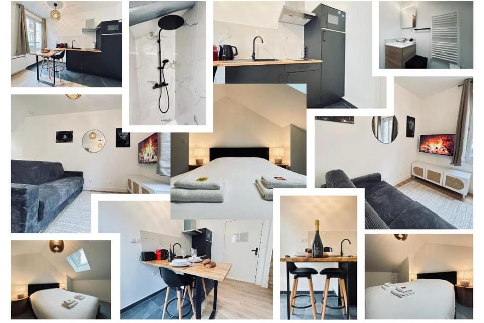 2 Clairmarais T2 en duplex proche gare centre Apartment in Reims
