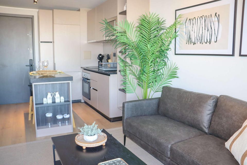 HOM I Acogedor y Luminoso Depto 1D1B 2PAX Nunoa Apartment in Santiago