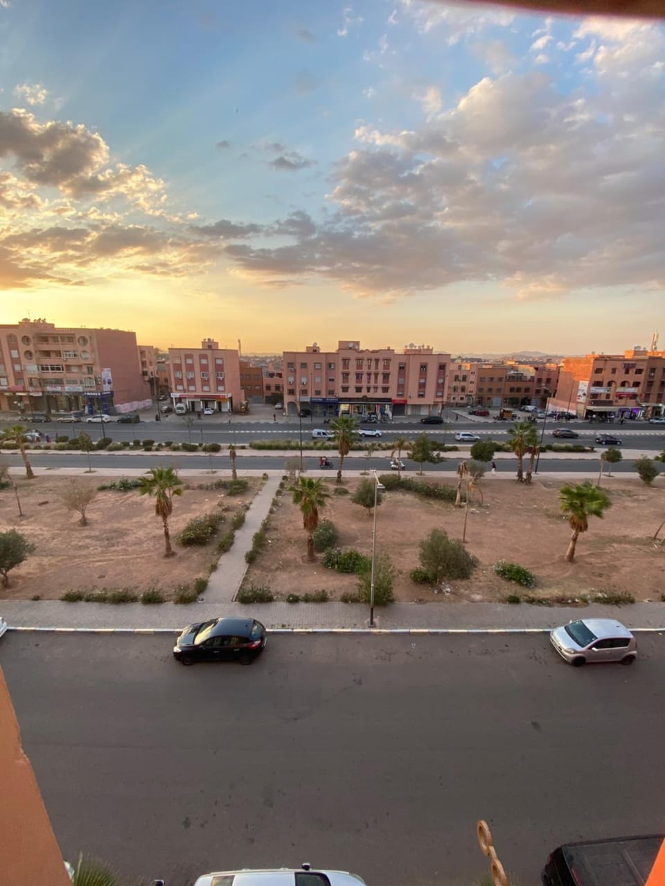 View (from property/room), City view, Sunset