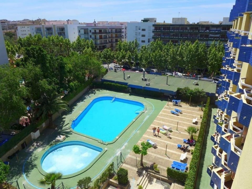 Salou-Alboran-Central-Pool-2bed-PortAventura-AA-WiFi18 Apartment in Salou